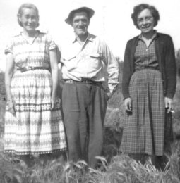 Sam and Flora Seright and Blanche Macdonald