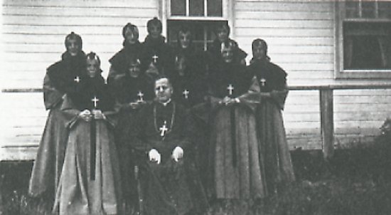 Some of the first Grey Nuns.
