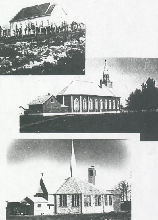 Top: Church built in 1897.