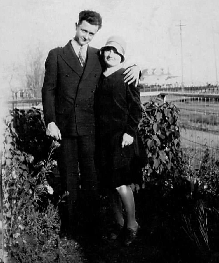 Leland and Allie in The Pas - late 1920’s.