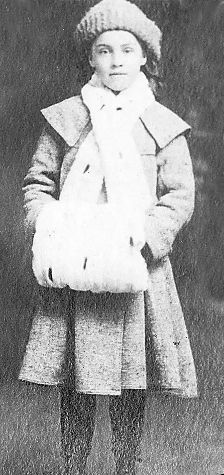 Joe Anstett's sister Esther.