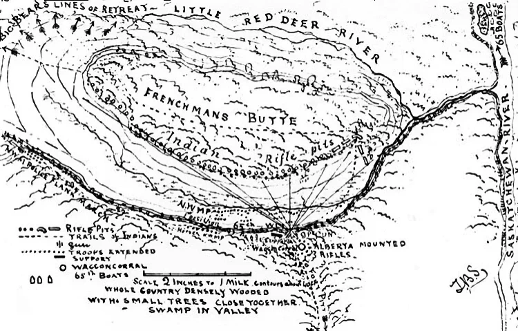Battle of Frenchman's Butte.