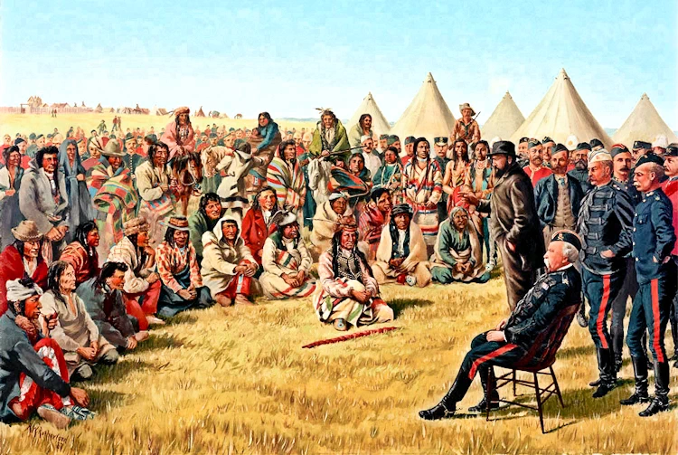 Surrender of Poundmaker.
