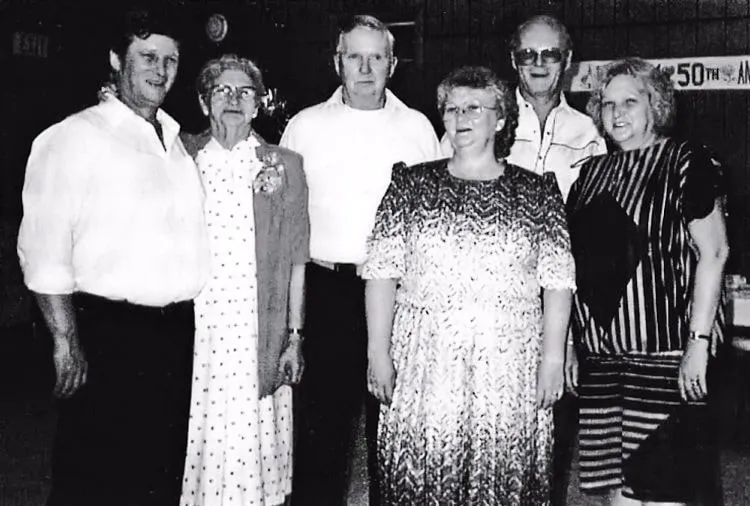 The Bill Potts family.