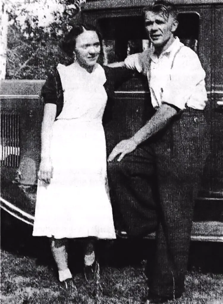 Ruth and Frank Runge Jr. Engagement - 1939.