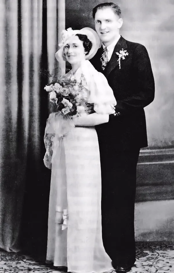 Rena and Joe Sixsmith - 1935.