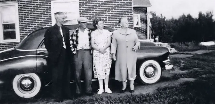 John, Gus, Viola and Ingeborg.