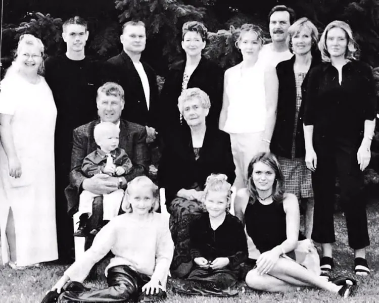 The Mervin Sundby family.