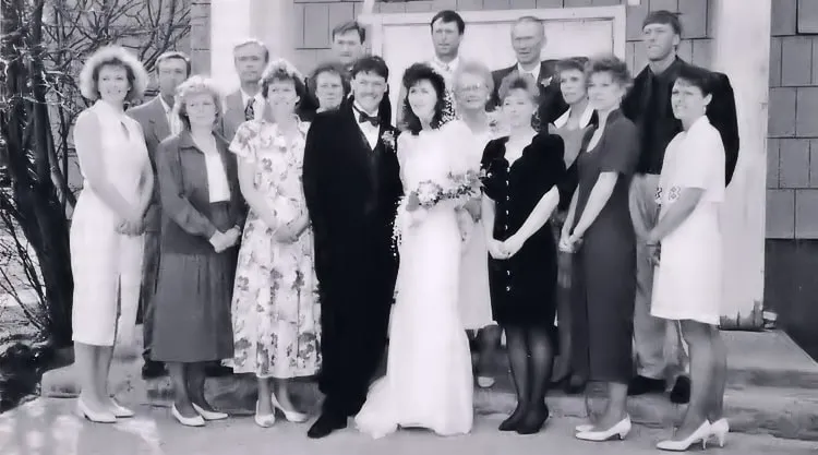 The Wayne and Corrine wedding.