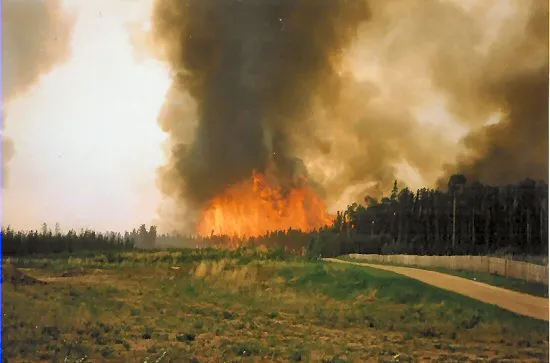 The Dore lake Fire.