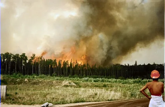 The Dore lake Fire.