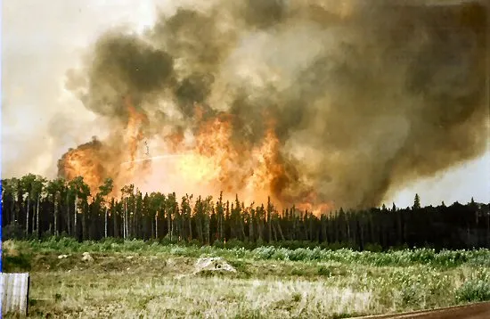 The Dore lake Fire.