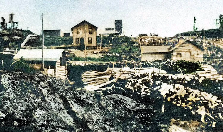 Athona Mine near Goldfields, Circa 1936.