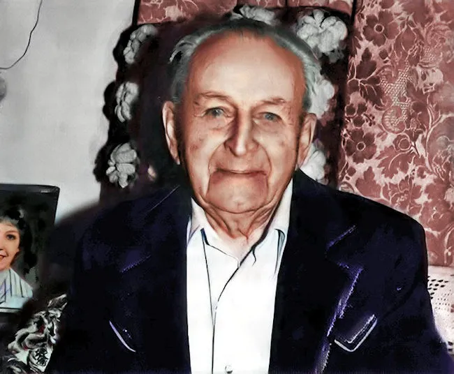 Olaf Hanson, photo courtesy Prince Albert Daily Herald.