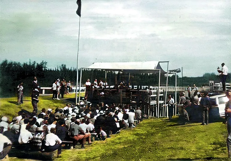 Opening Ceremony, Hanson Lake Road.