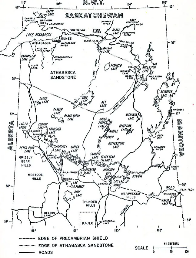 Map of Sask.
