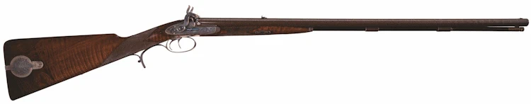 Purdey 40-Bore Double Barrel Two-Groove Percussion Express Rifle.