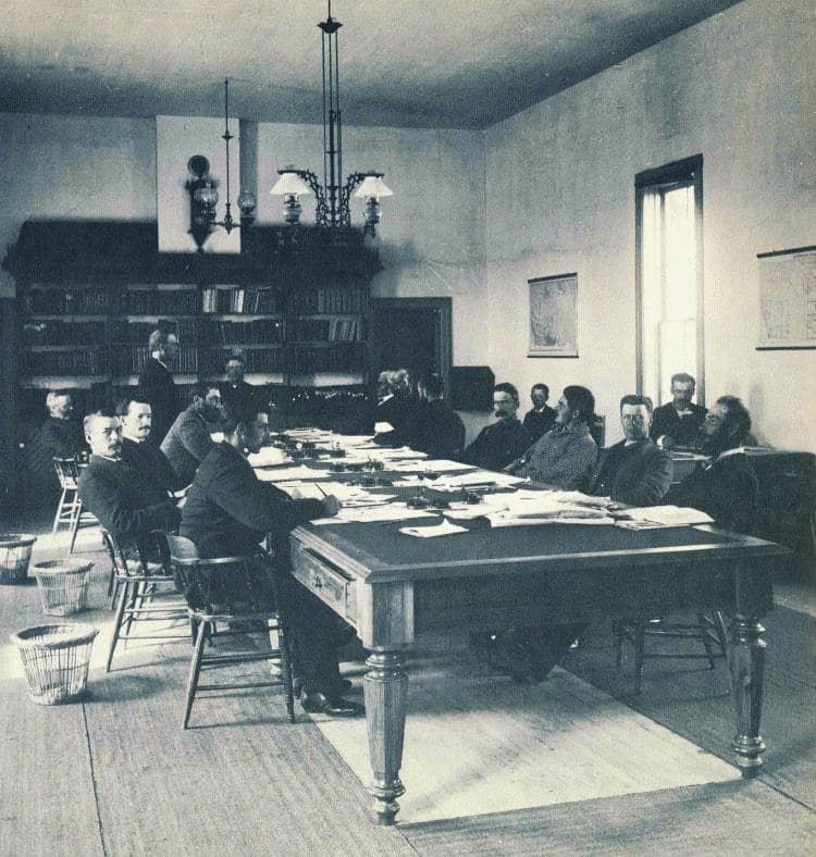 The North-West Territories Council, Regina, 1884.
