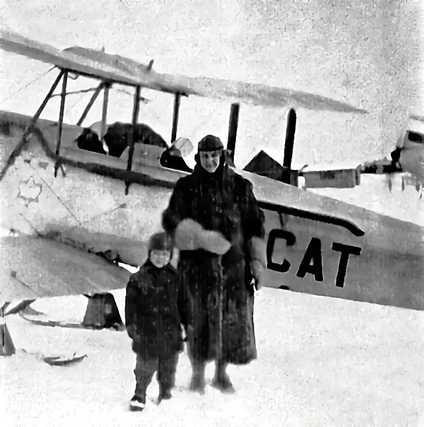 Margaret Windrum with her grandson.